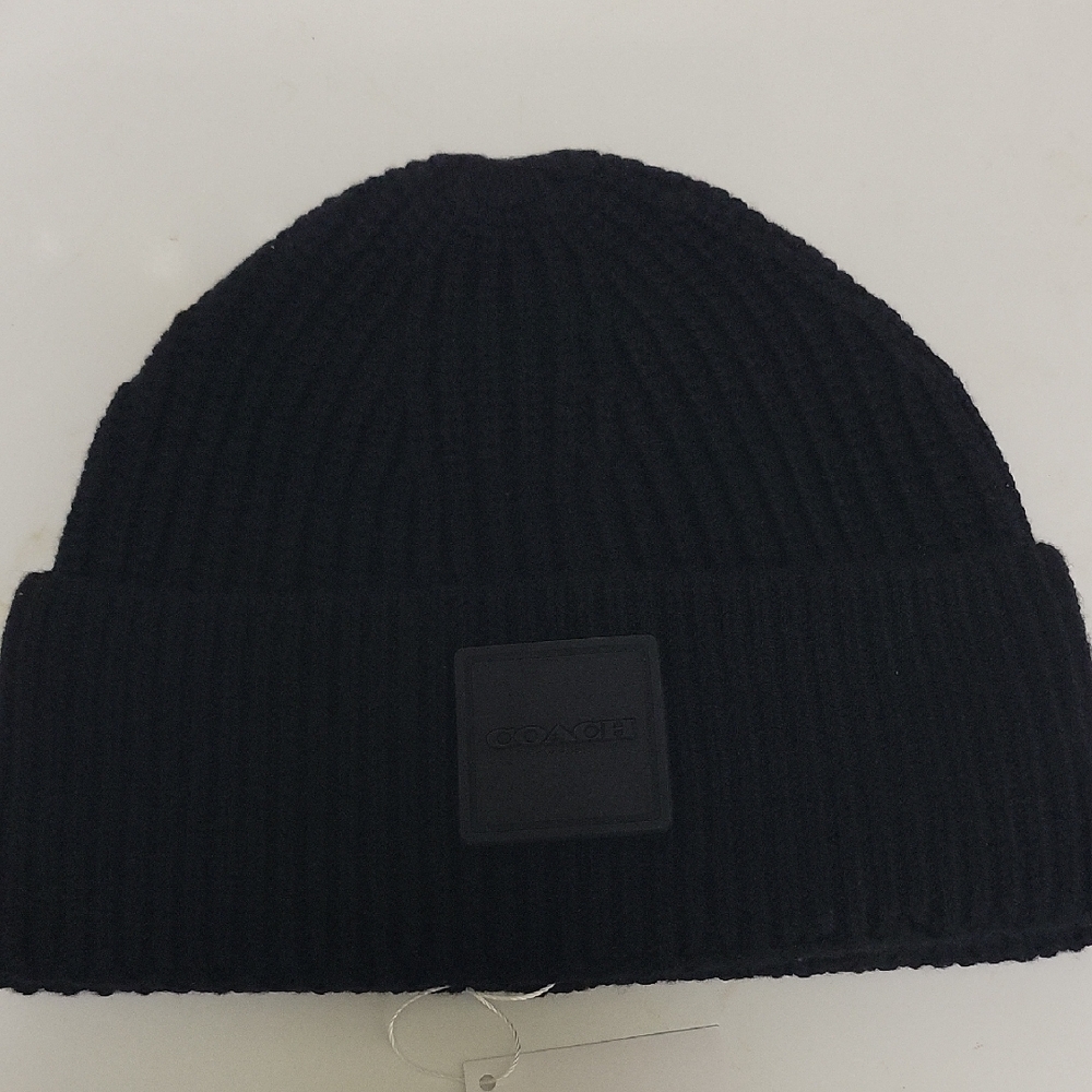 Coach Dark Knit Hat